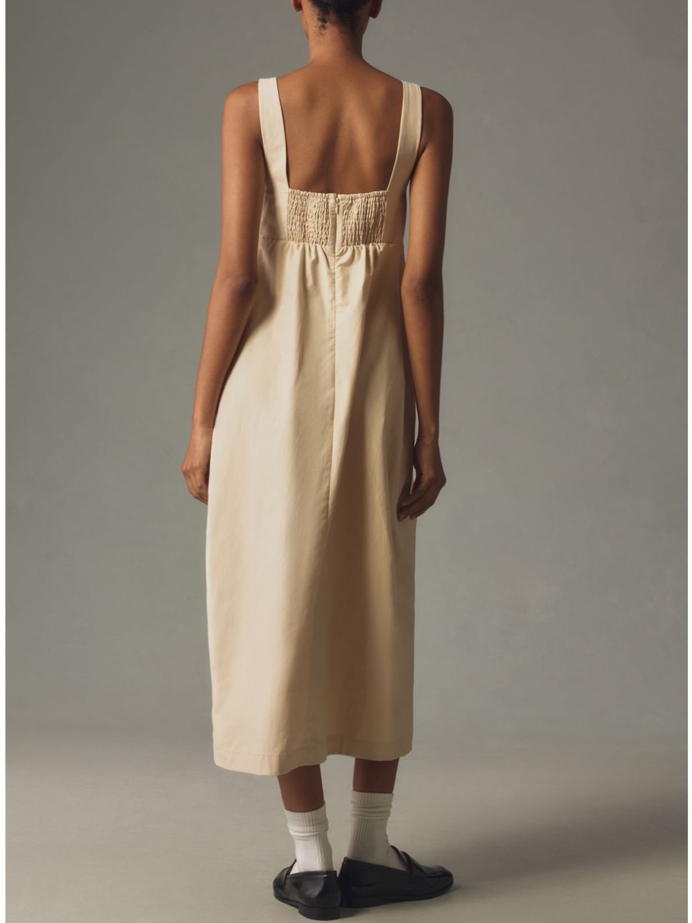 Maeve Barrel Bow Mido Dress, NWT L - Picture 2 of 6